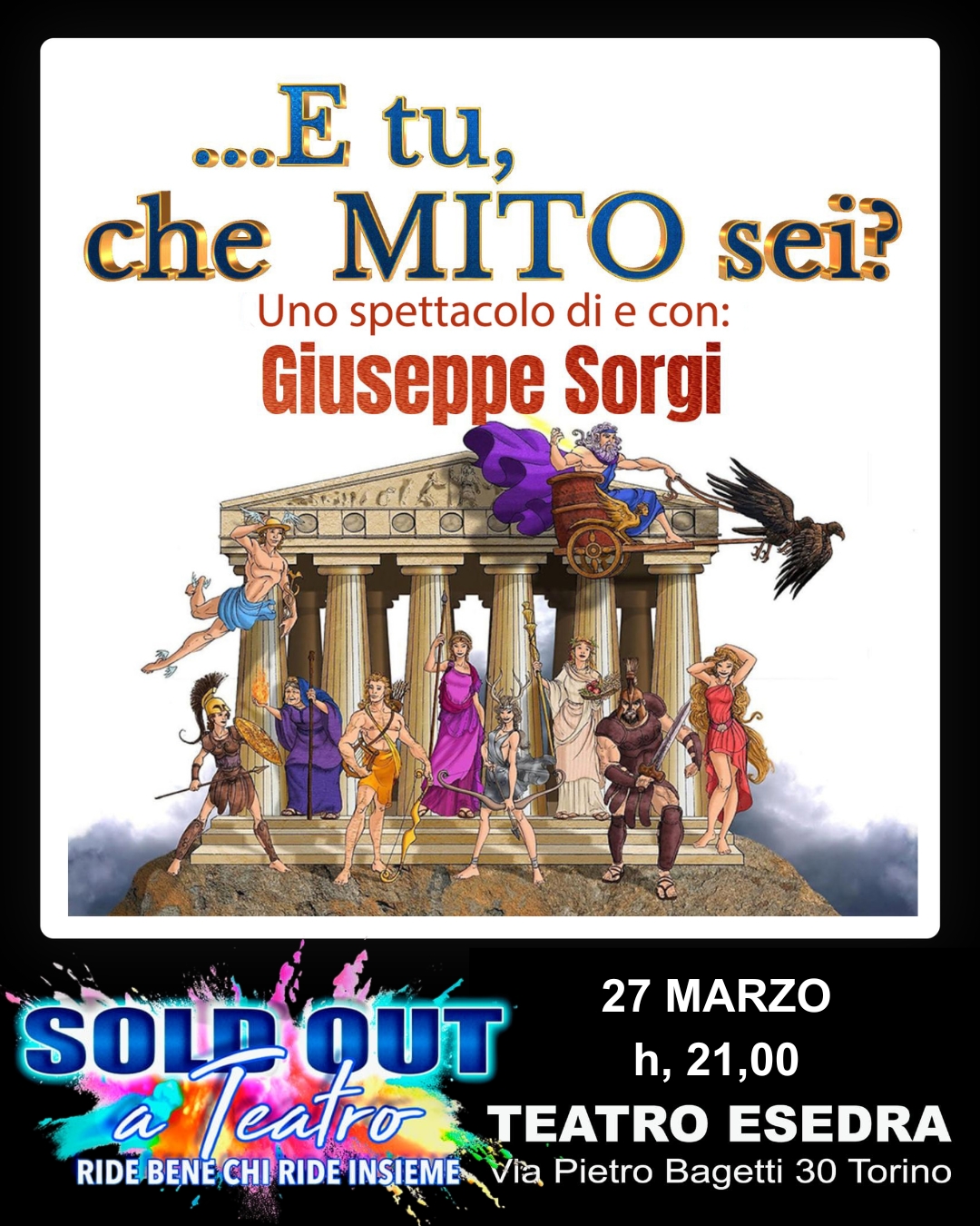 E tu, che MITO sei? - Cinema Esedra